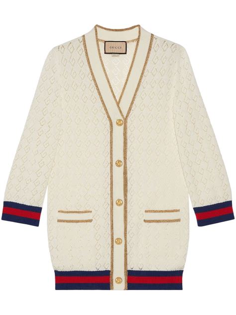 gucci monogram cardigan|gucci cardigan used.